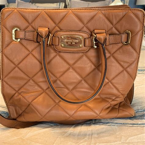 michael kors lambskin bag